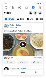 Facebook Lite screenshot
